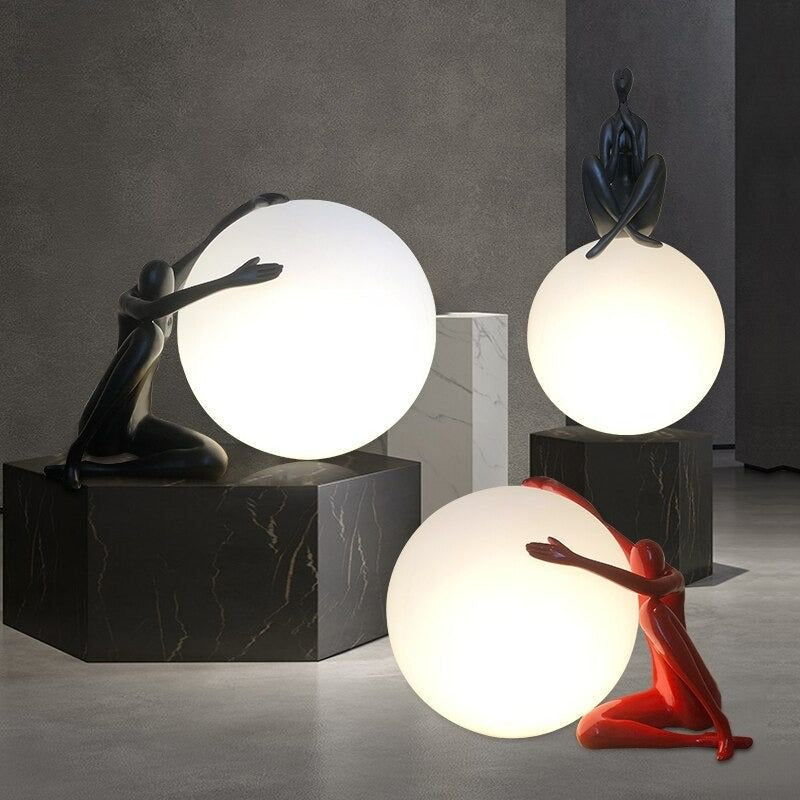 Rock And Rule Table Lamp