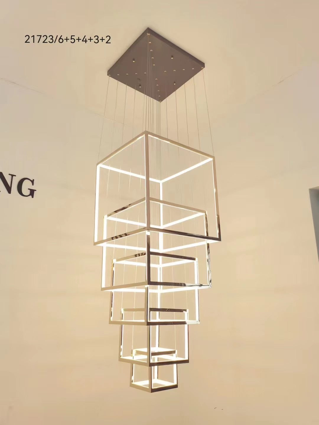 Three Day Weekend (3 Color Dimmable LED With Remote Control) Chandelier