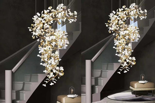Wander Yonder (Built-In LED, Crystal) Double Height Chandelier