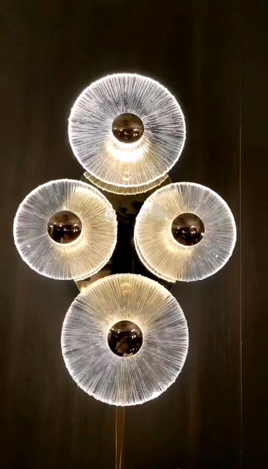 The Four Umbrellas Wall Light