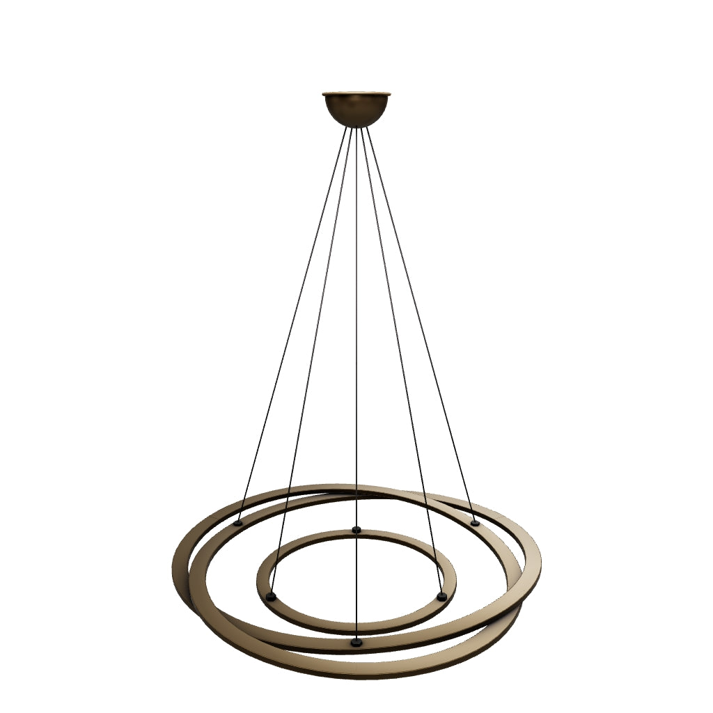 Merry Gold Chandelier